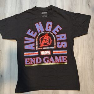 MAD Engine Avengers Endgame Black T-Shirt